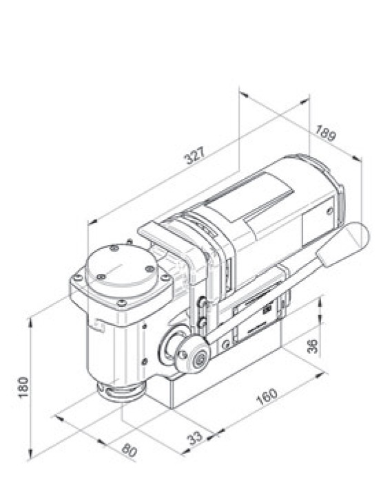 MAB 155 緊湊型磁力鉆