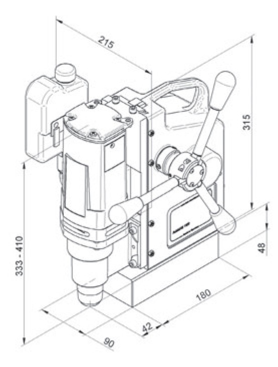 AutoMAB350  自動型磁座鉆